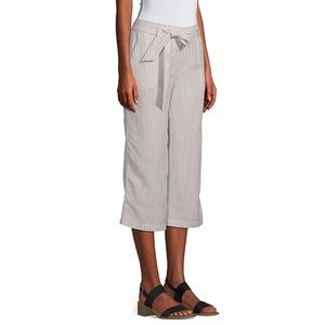 Liz Claiborne Belted Cropped Pants Pink
